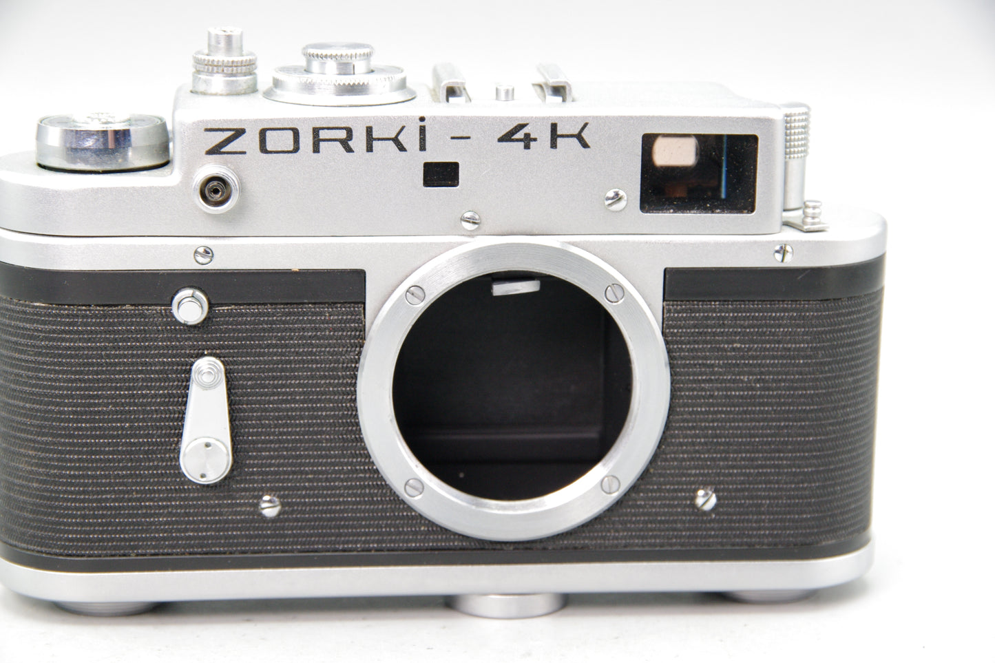 Zorki‑4K 35mm Rangefinder Camera Body Only – Shutter Sticking Below 1/60