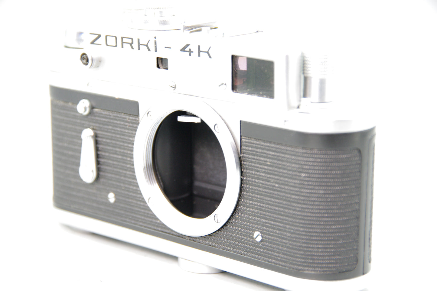 Zorki‑4K 35mm Rangefinder Camera Body Only – Shutter Sticking Below 1/60