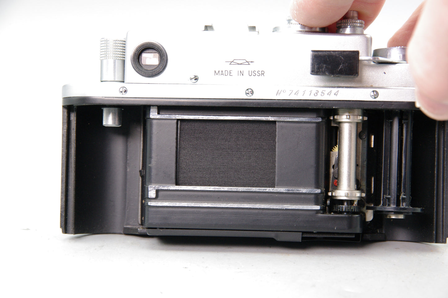 Zorki‑4K 35mm Rangefinder Camera Body Only – Shutter Sticking Below 1/60