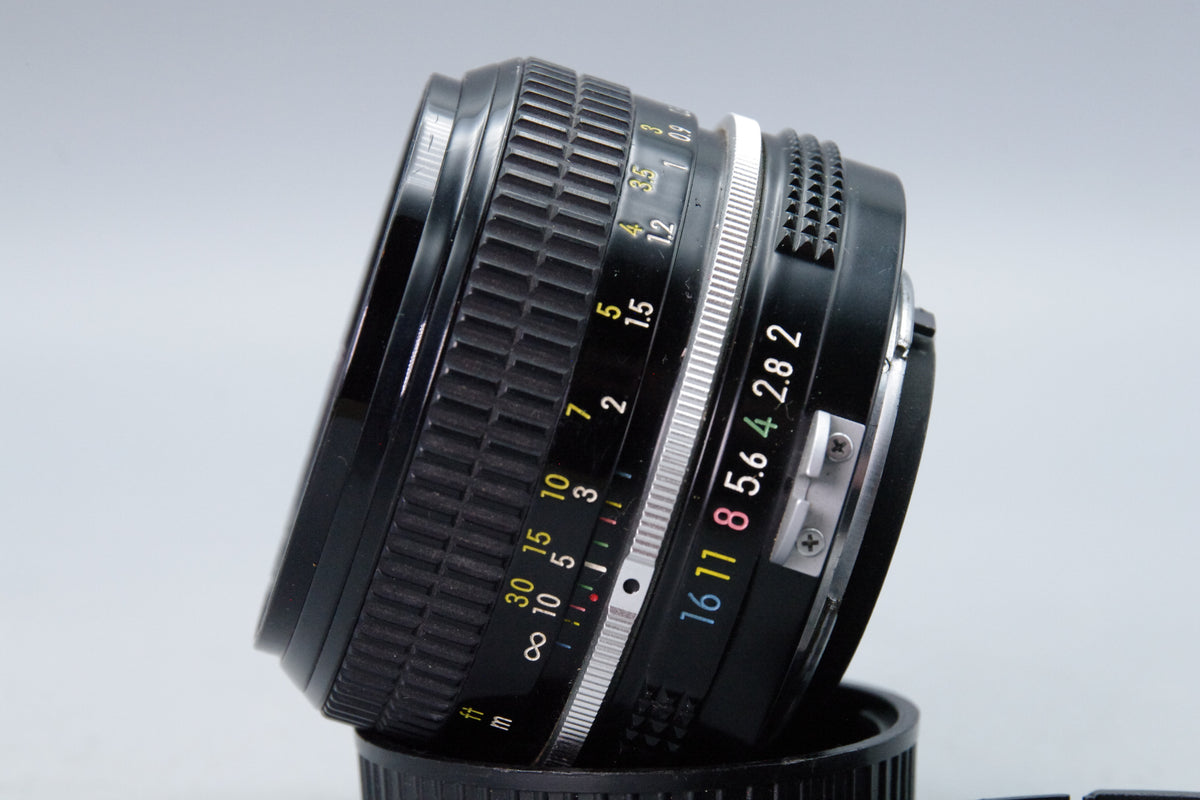 Nikon Nikkor 50mm f/2 Pre‑AI Lens – Nikon F Mount – Manual Focus – Excellent
