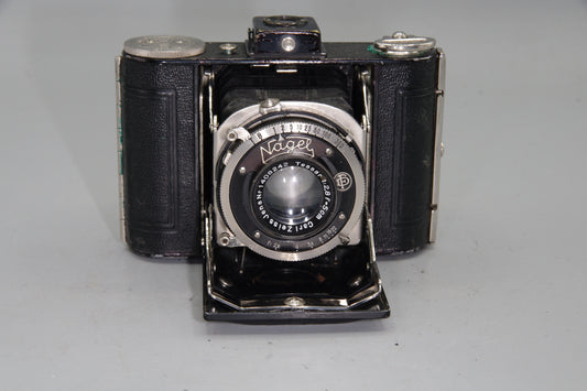 Nagel Vollenda 127 Folding Camera Tessar 5cm f2.8 Lens Vintage German
