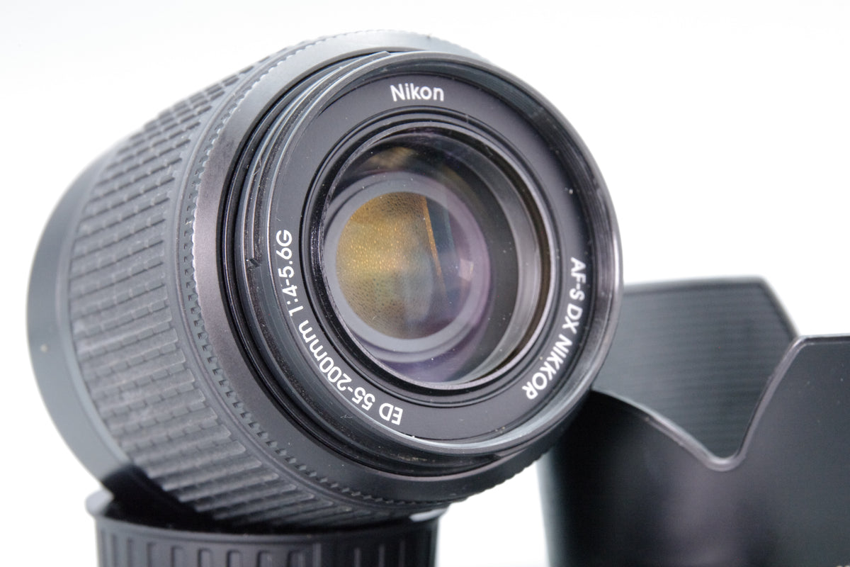 Nikon AF-S DX VR 55–200mm f/4–5.6G ED Lens – Telephoto – EXC Tested