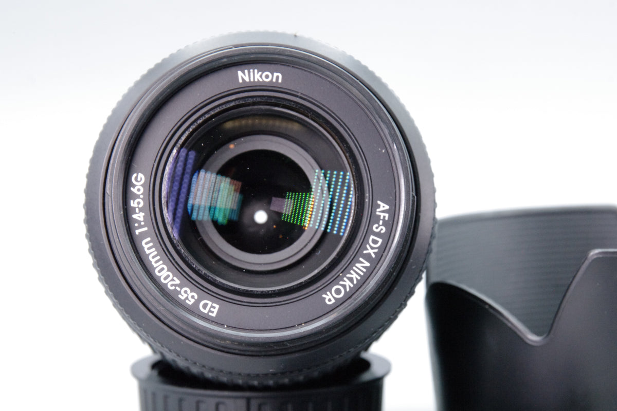Nikon AF-S DX VR 55–200mm f/4–5.6G ED Lens – Telephoto – EXC Tested