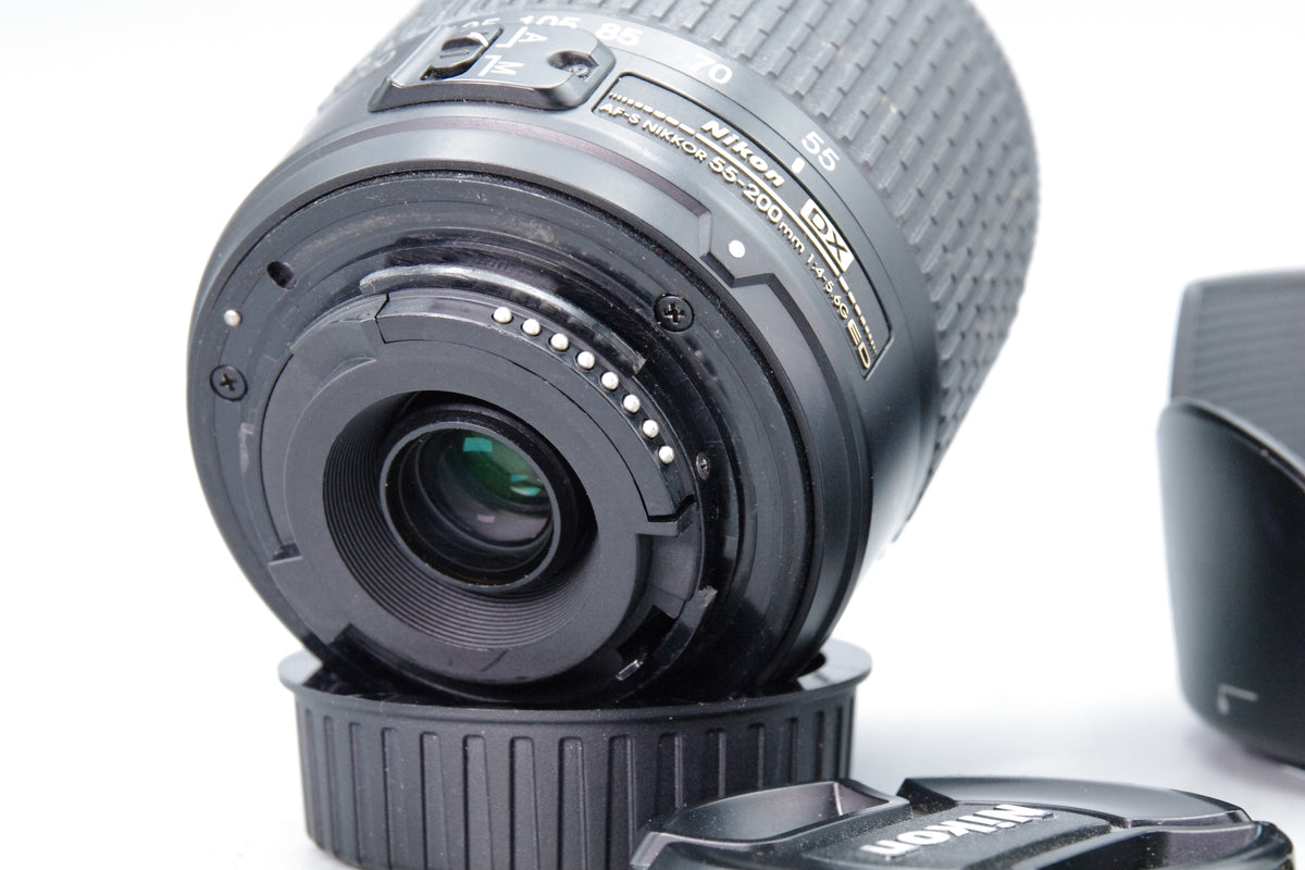 Nikon AF-S DX VR 55–200mm f/4–5.6G ED Lens – Telephoto – EXC Tested