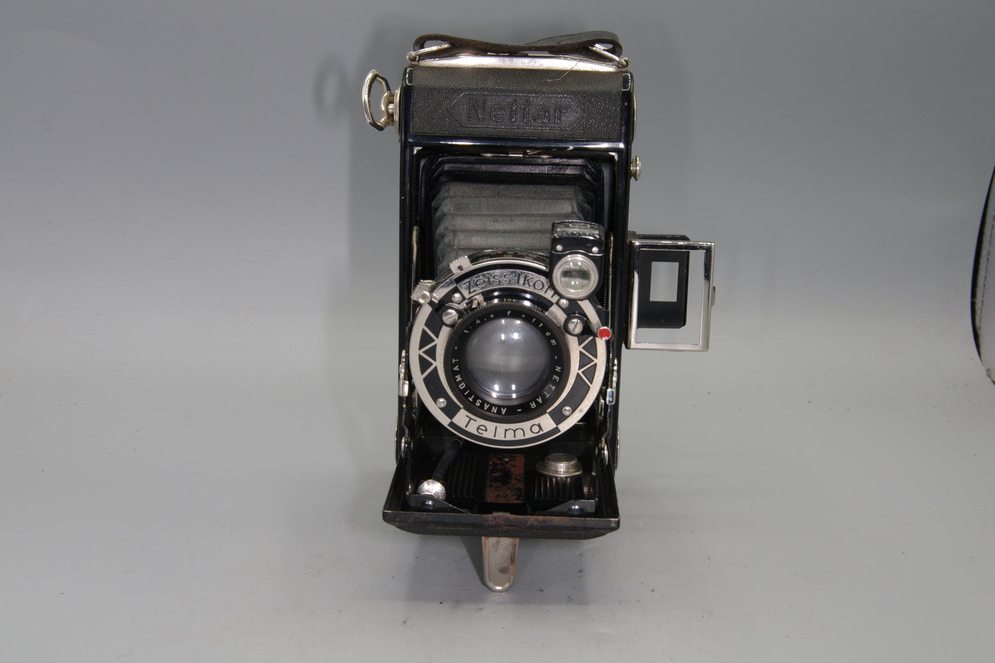 Zeiss Ikon Nettar 515/2 6x9 Folding Camera Telma Shutter 11cm Lens Vintage