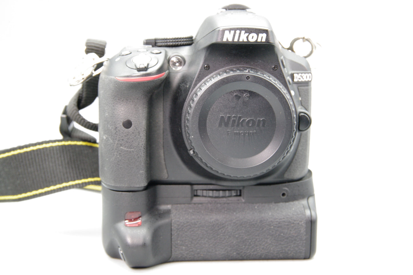 Nikon D5300 24.2MP DSLR with Battery Grip and Charger - Excellent