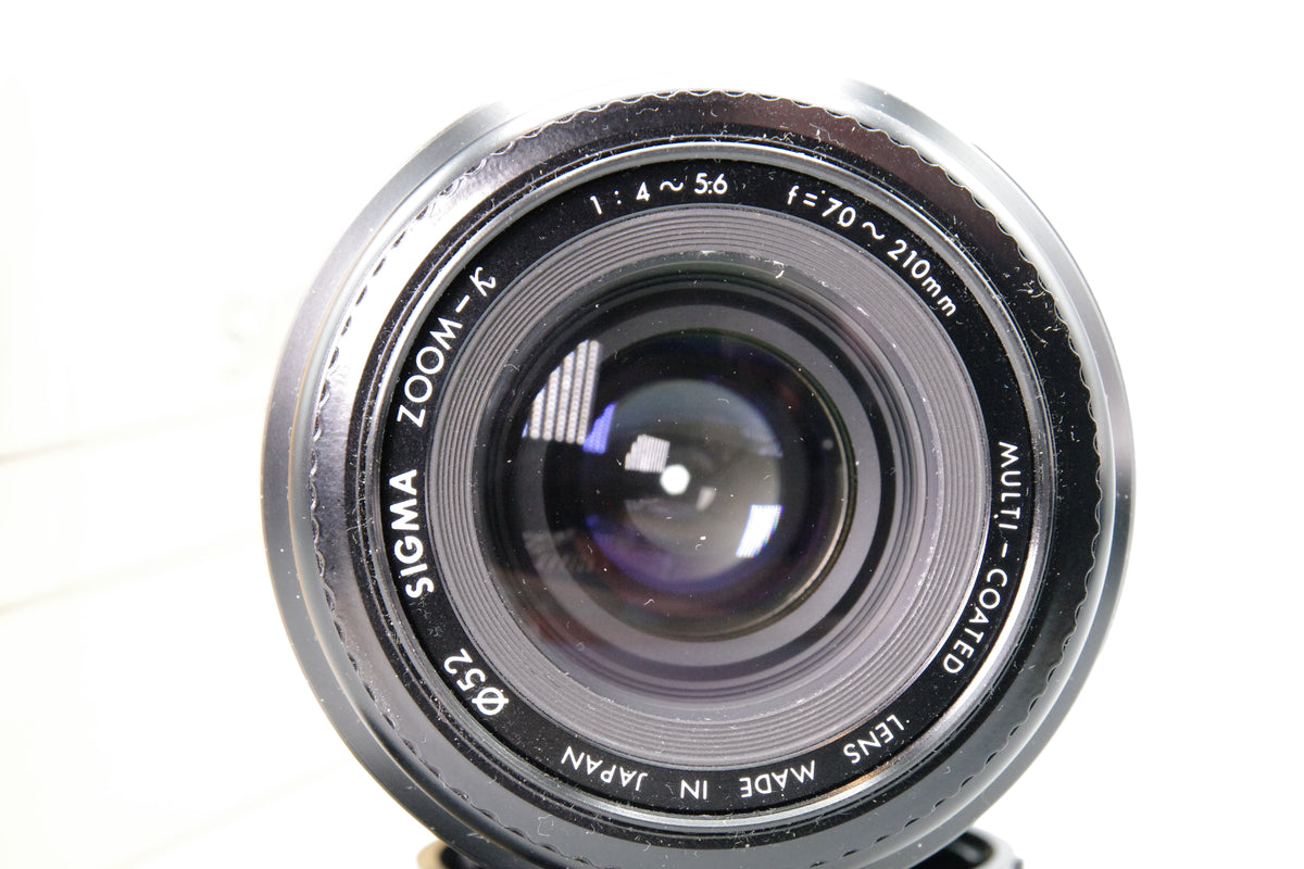 Sigma AF 70-210mm f4-5.6 Zoom Lens Minolta Sony A Mount Hood Boxed Tested