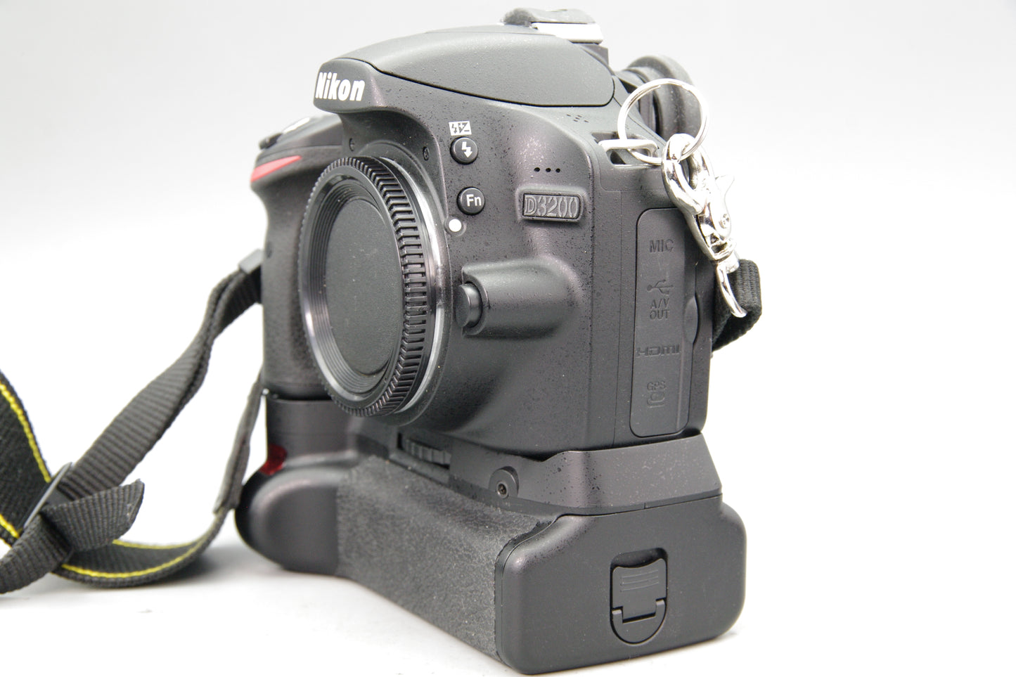 Nikon D3200 DSLR Body with Battery Grip, Batteries and Charger - S/C 1335