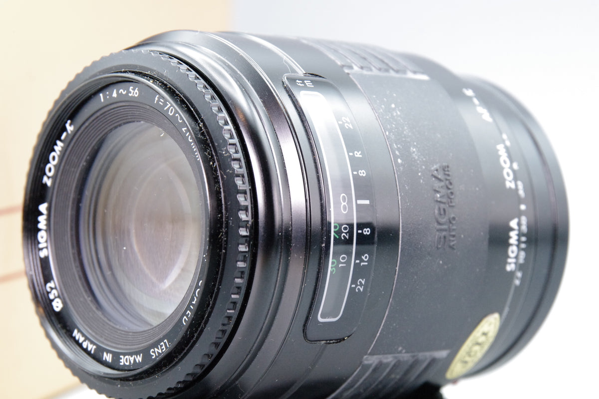 Sigma AF 70-210mm f4-5.6 Zoom Lens Minolta Sony A Mount Hood Boxed Tested