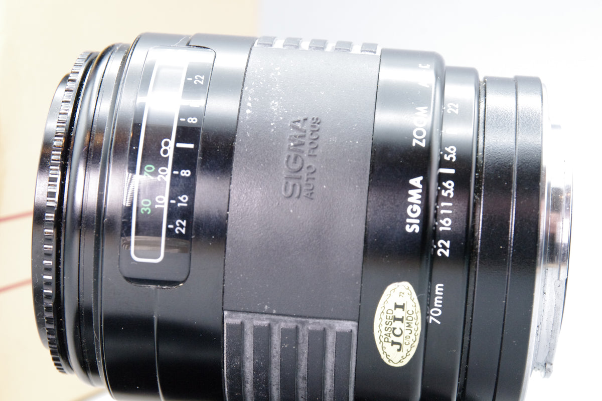 Sigma AF 70-210mm f4-5.6 Zoom Lens Minolta Sony A Mount Hood Boxed Tested