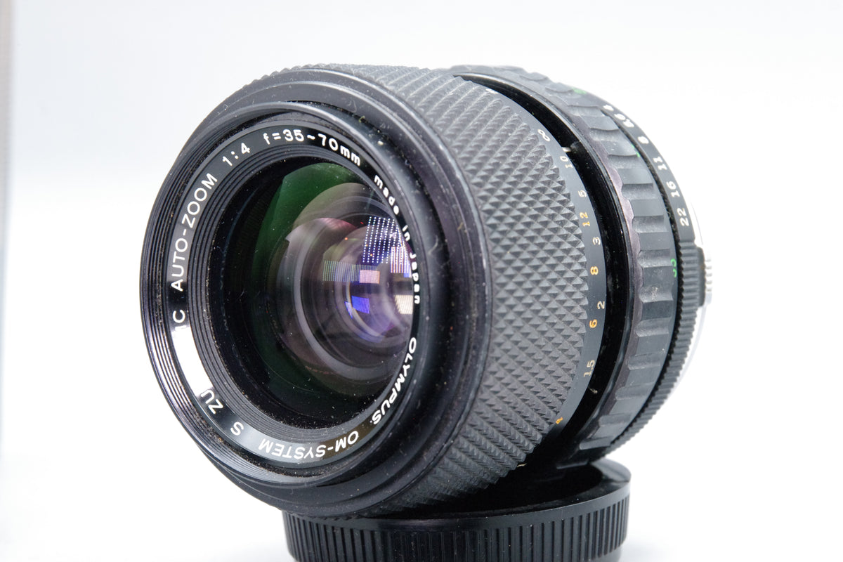 Olympus S Zuiko MC Auto-Zoom 35-70mm f4 OM Mount Lens Boxed Tested