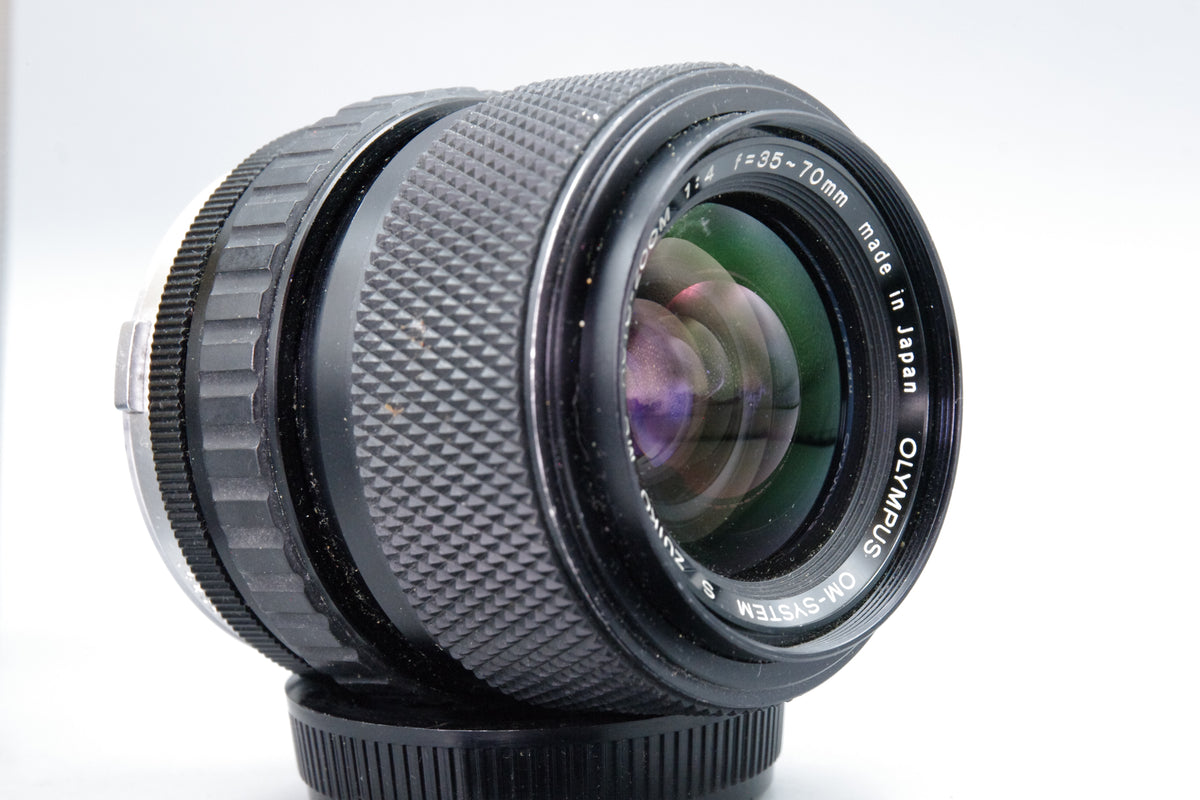 Olympus S Zuiko MC Auto-Zoom 35-70mm f4 OM Mount Lens Boxed Tested