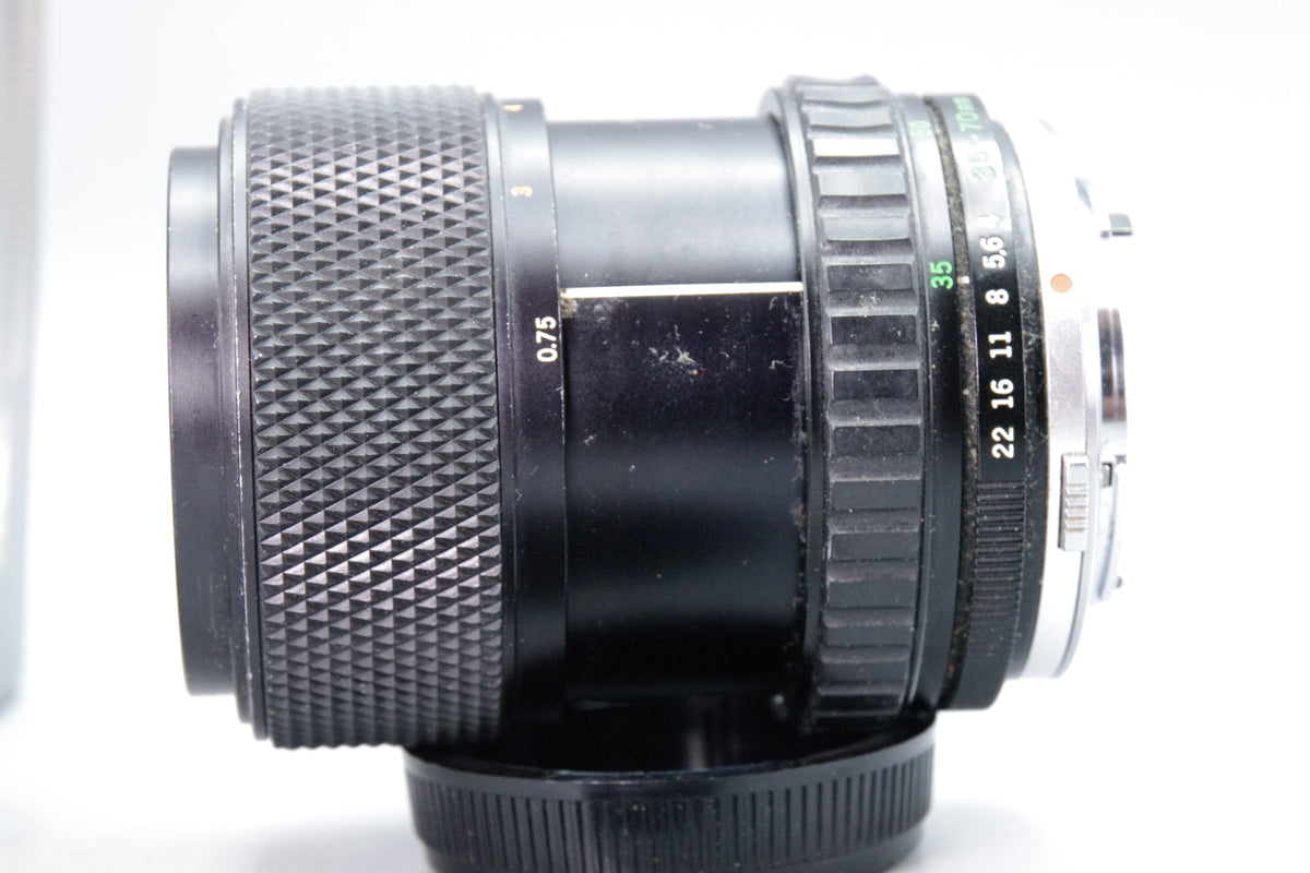 Olympus S Zuiko MC Auto-Zoom 35-70mm f4 OM Mount Lens Boxed Tested