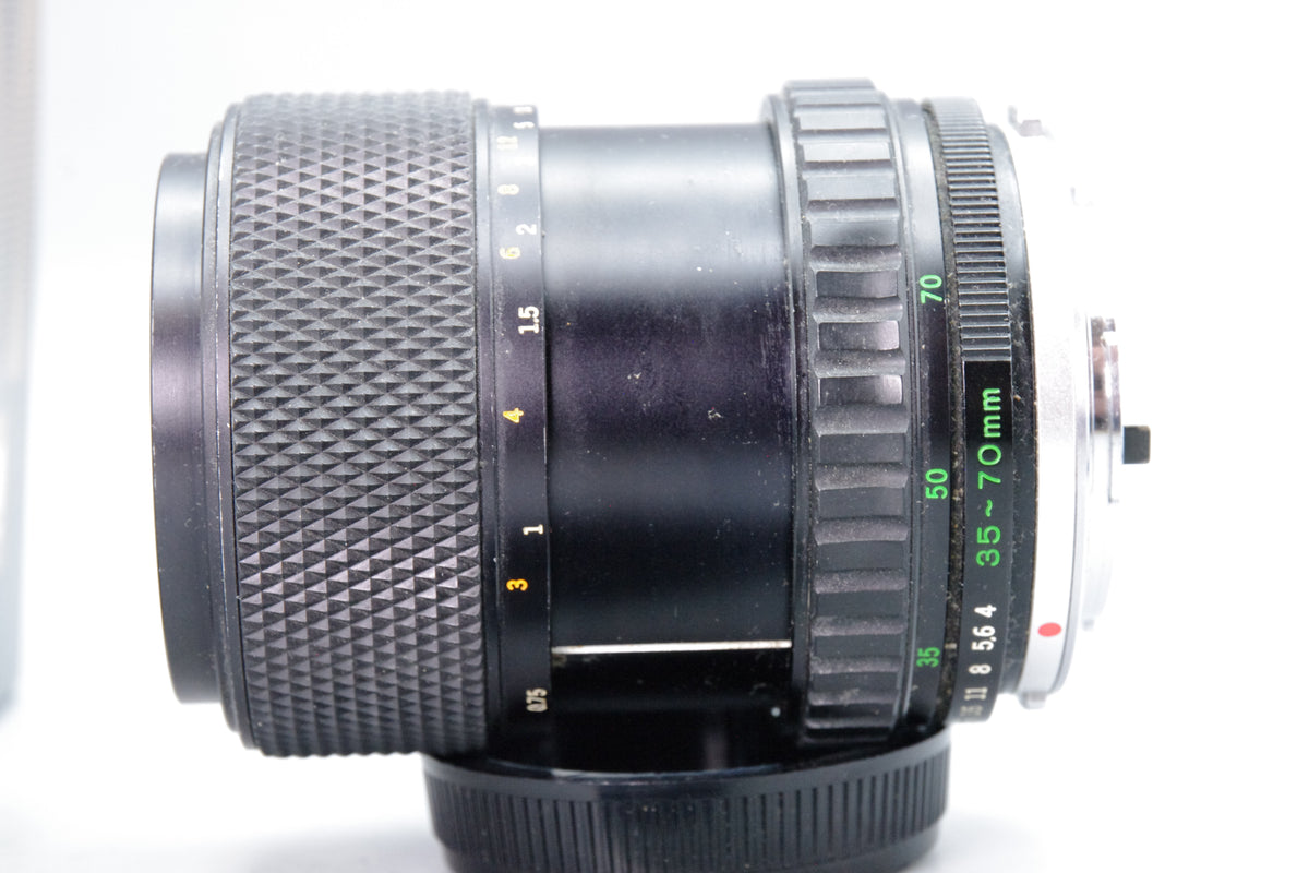 Olympus S Zuiko MC Auto-Zoom 35-70mm f4 OM Mount Lens Boxed Tested