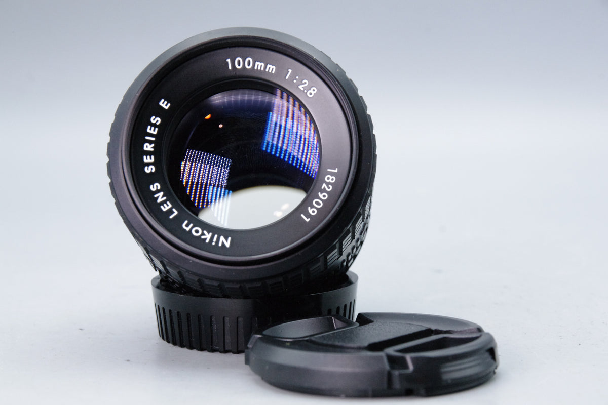Nikon Series E 100mm f2.8 Manual Focus Lens Nikon F Mount Caps Tested