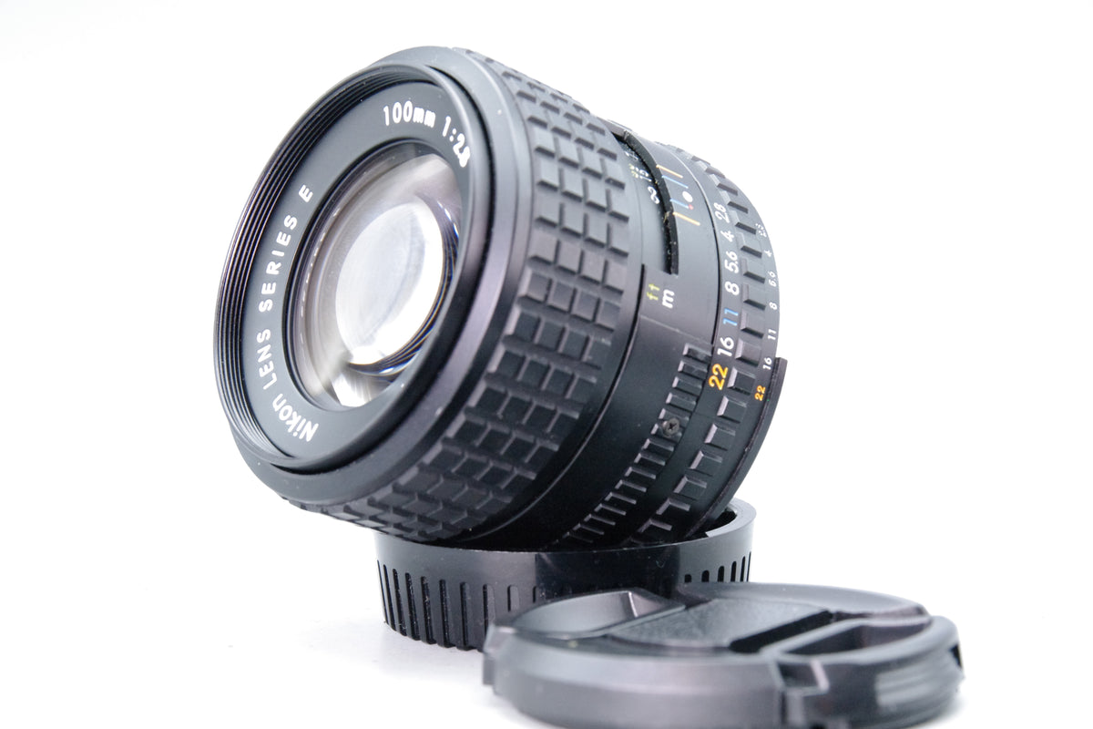 Nikon Series E 100mm f2.8 Manual Focus Lens Nikon F Mount Caps Tested