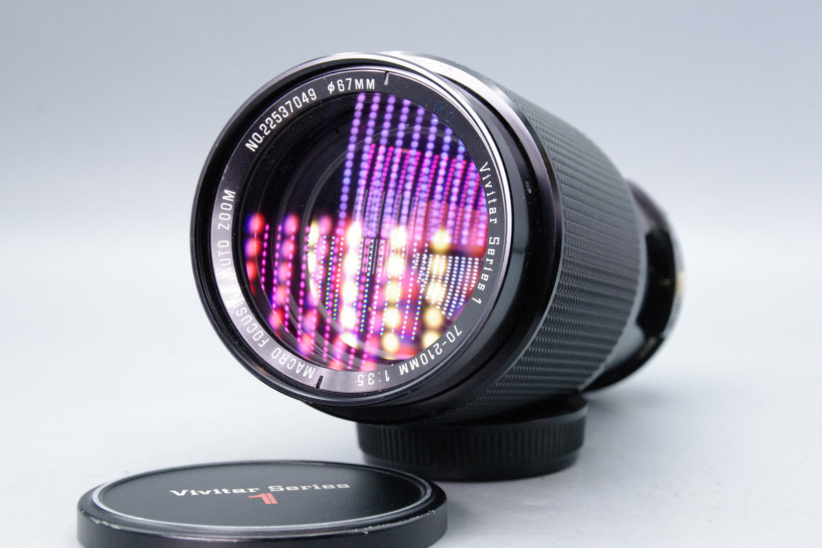 Vivitar Series 1 70-210mm f3.5 Macro Zoom Lens Olympus OM Mount