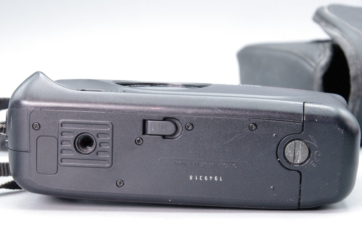 Canon Prima Twin 28/48mm Dual Lens 35mm Point Shoot Camera Soft Case Tested
