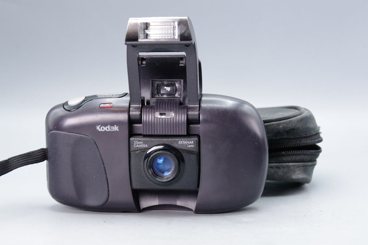 Kodak S1000 AF Ektanar Lens 35mm Point Shoot Camera Soft Case Tested