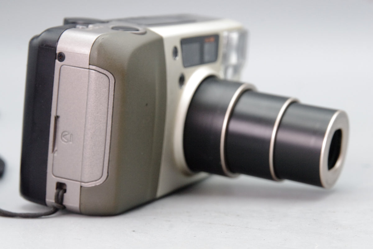 Pentax Espio 115M MultiAF 38-115mm Zoom 35mm Point Shoot Camera Soft Case Tested