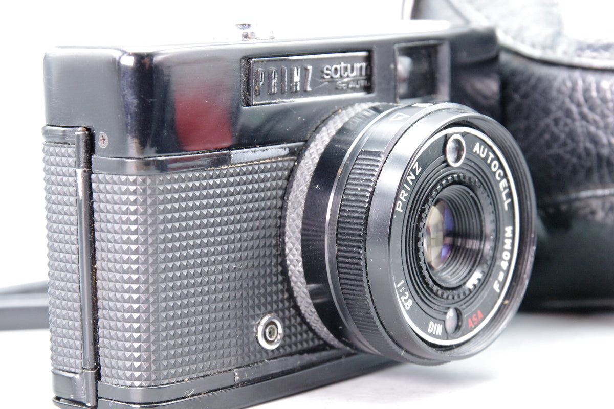 Prinz Saturn 35 Auto 40mm f2.8 Zone Focus 35mm Film Camera Soft Case Tested