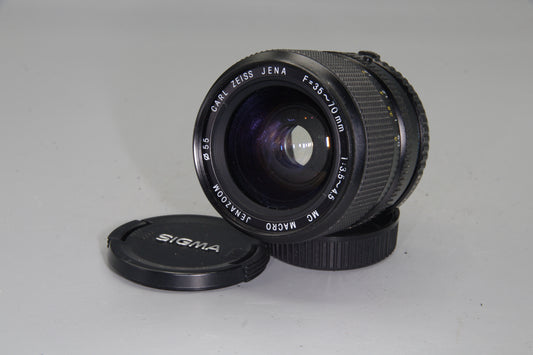 Carl Zeiss Jena 35–70mm F/3.5-4.5 OM Mount Lens – Clean, Tested