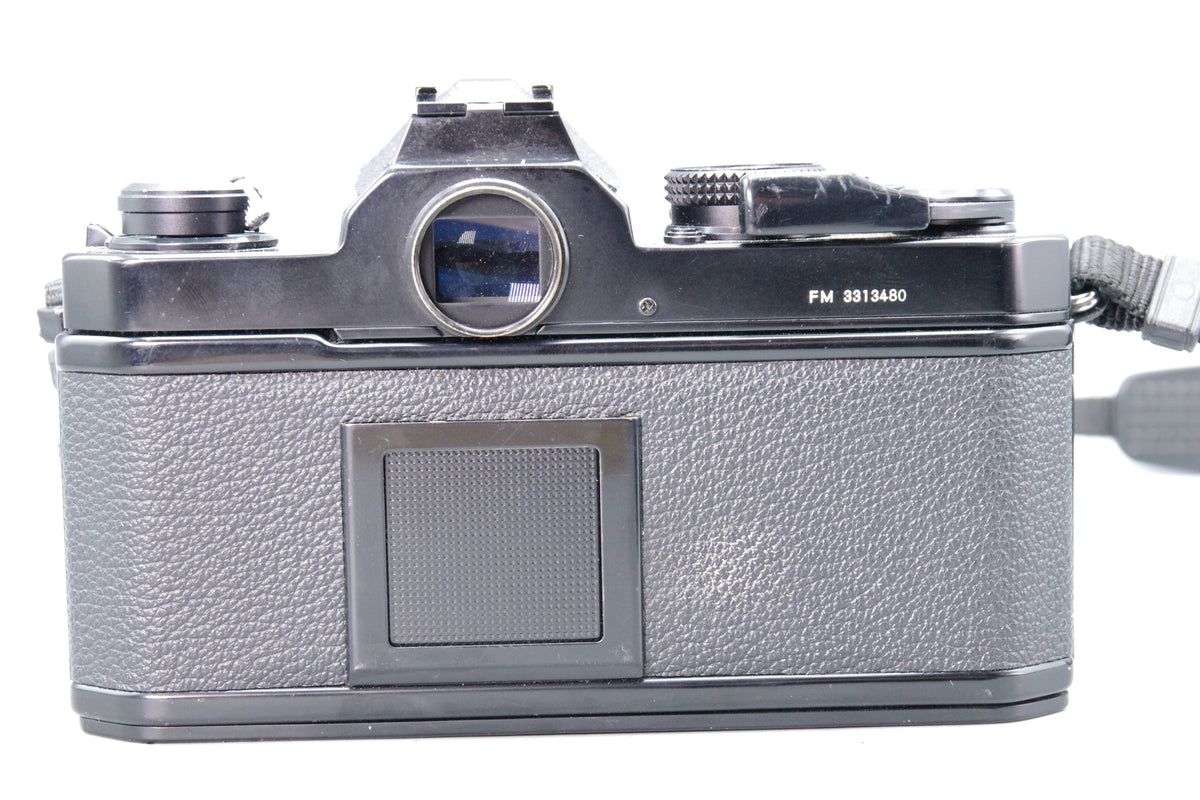 Nikon FM 35mm SLR Camera Body working with batteries