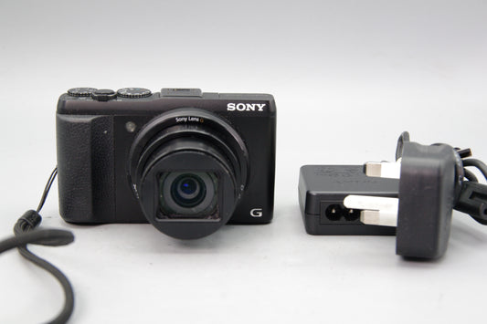 Sony Cybershot DSC-HX50 Compact Camera – 20MP 30x Zoom Wi-Fi Travel Zoom Digital