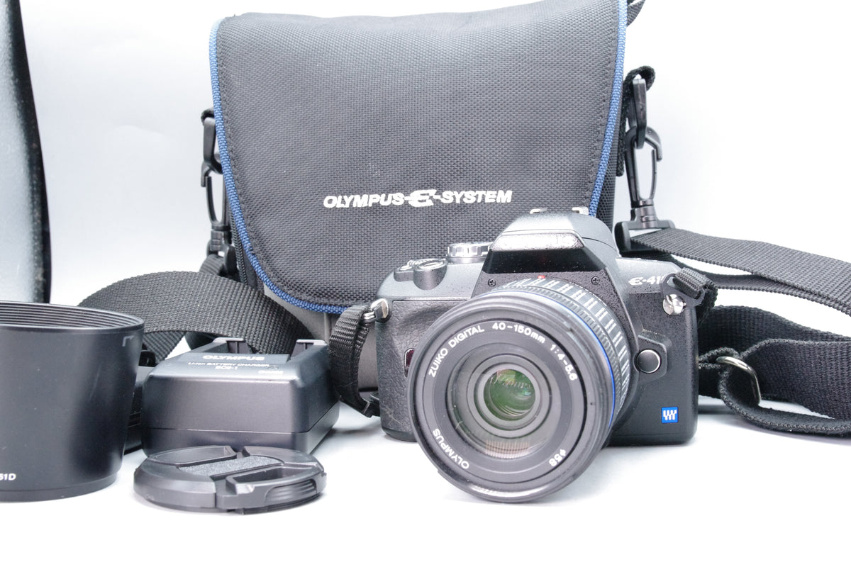 Olympus E-410 10.0MP DSLR Camera with 40-150mm Lens Very Low S/C