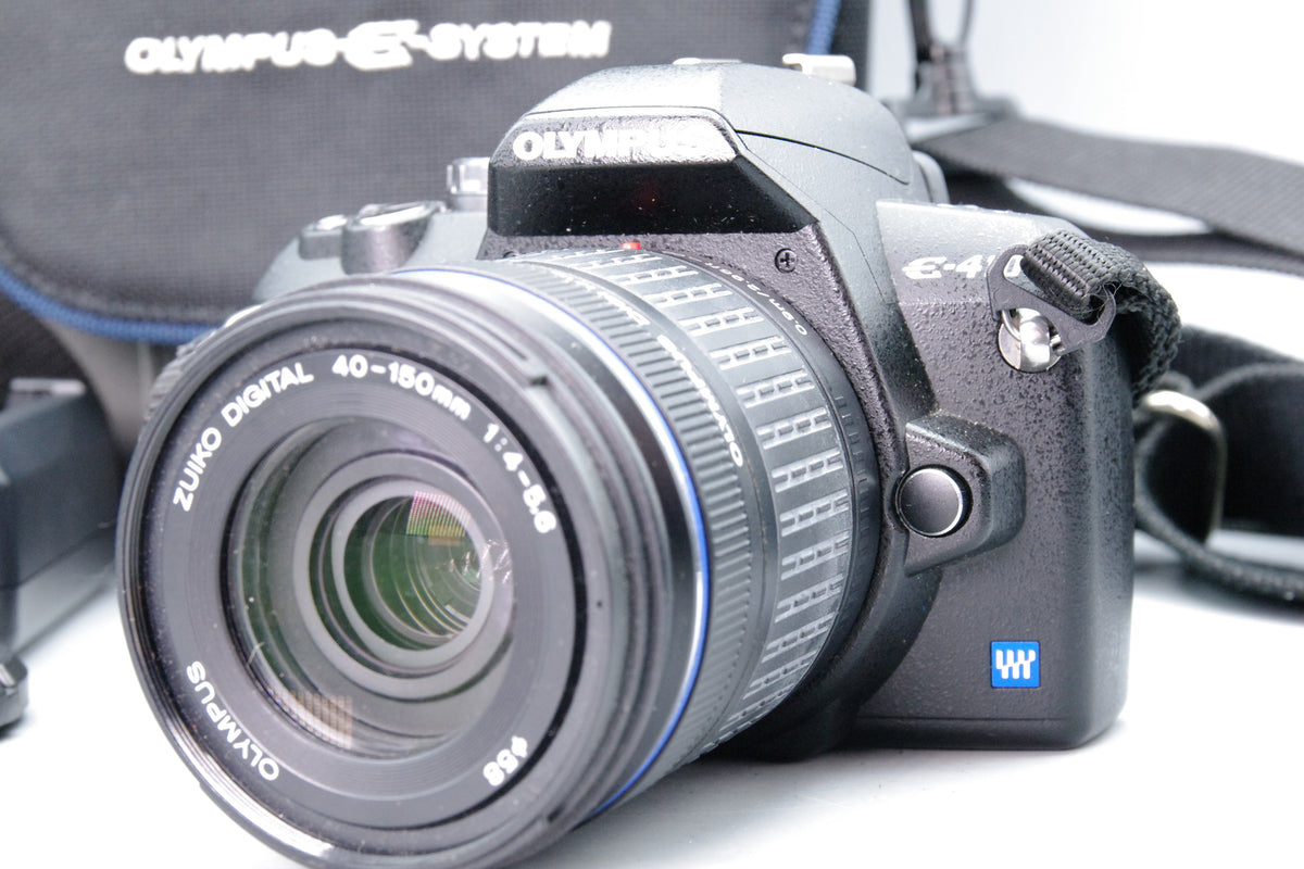 Olympus E-410 10.0MP DSLR Camera with 40-150mm Lens Very Low S/C