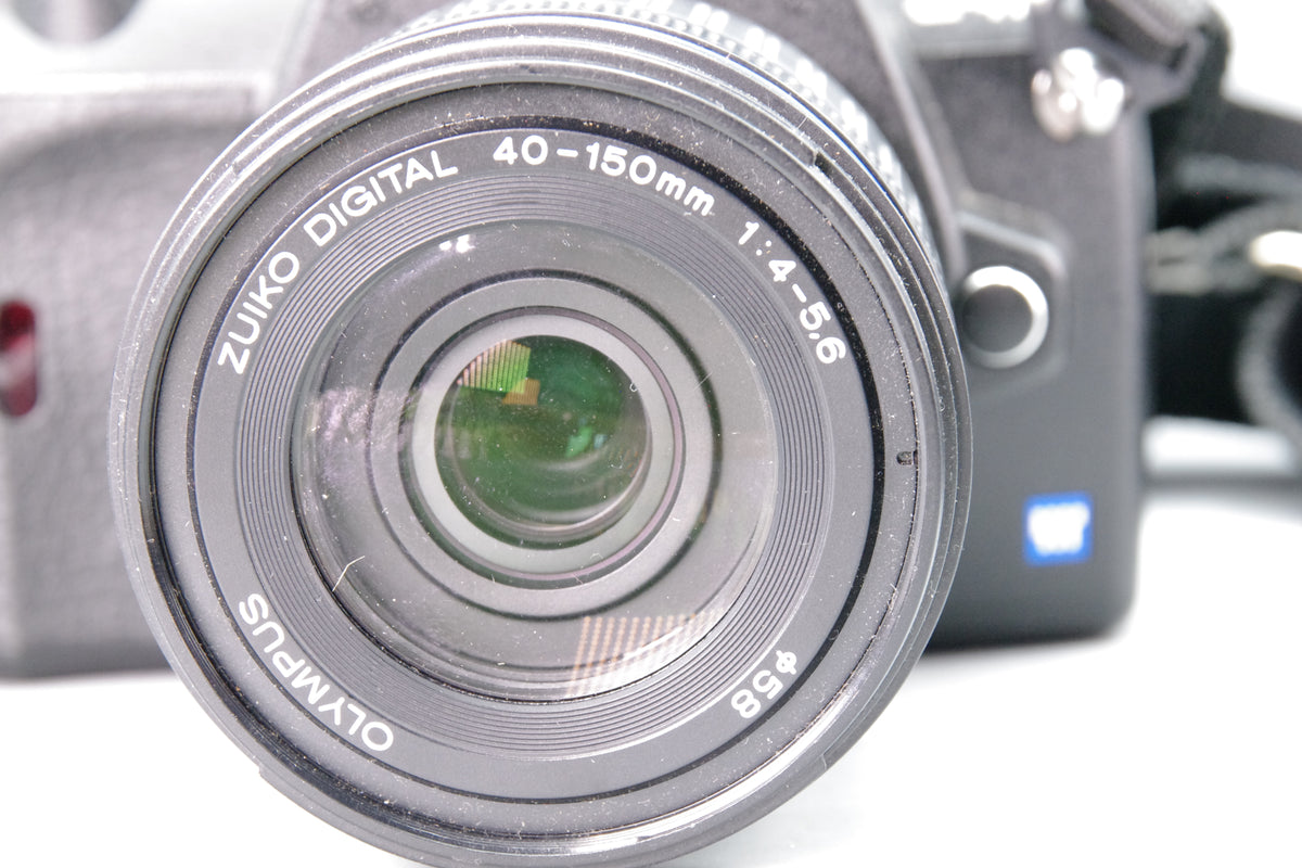Olympus E-410 10.0MP DSLR Camera with 40-150mm Lens Very Low S/C