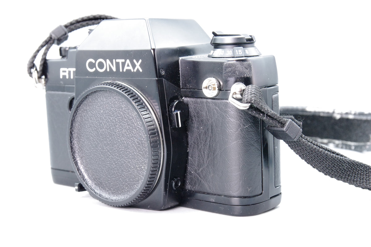 Contax RTS II Quartz 35mm SLR Film Camera Body Black Tested