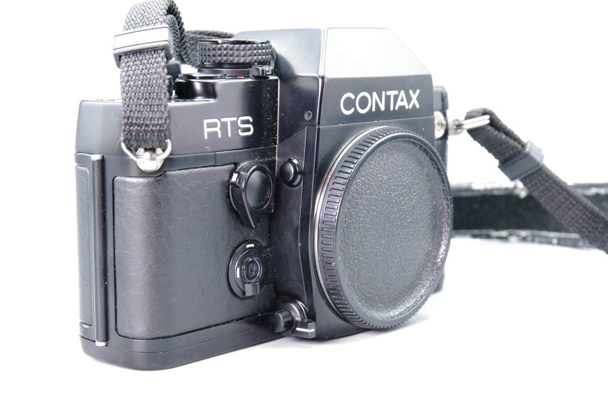 Contax RTS II Quartz 35mm SLR Film Camera Body Black Tested