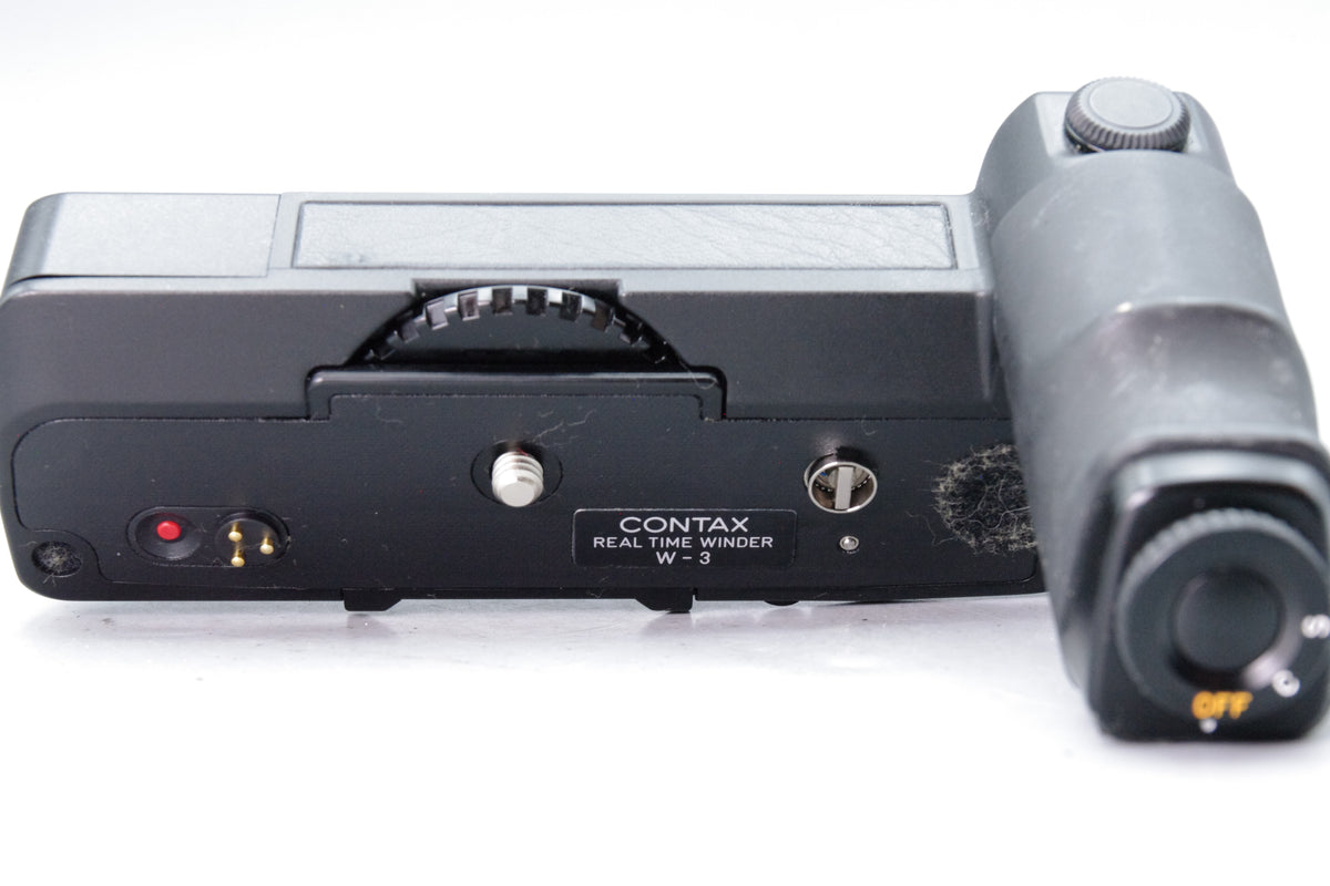 Contax Real Time Winder W-3 Power Drive Grip for RTS II 139 137 Tested
