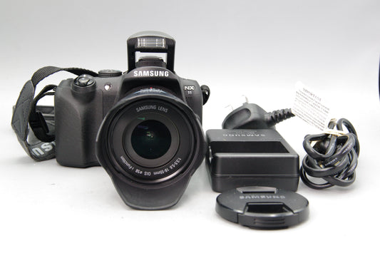 Samsung NX11 14.6MP Mirrorless Camera with 18‑55mm Lens & Charger - Excellent