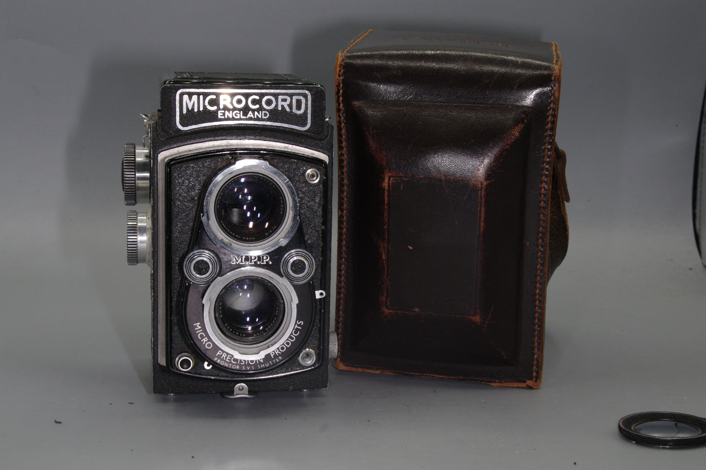 MPP Microcord TLR Film Camera with 77.5mm f3.5 Ross Xpres Lens