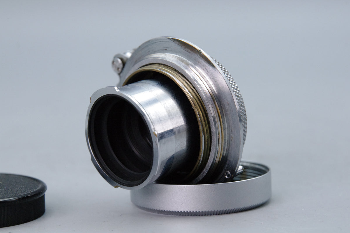 Leitz Elmar 5cm f/3.5 L39 Collapsible Lens – Serviced – With Caps