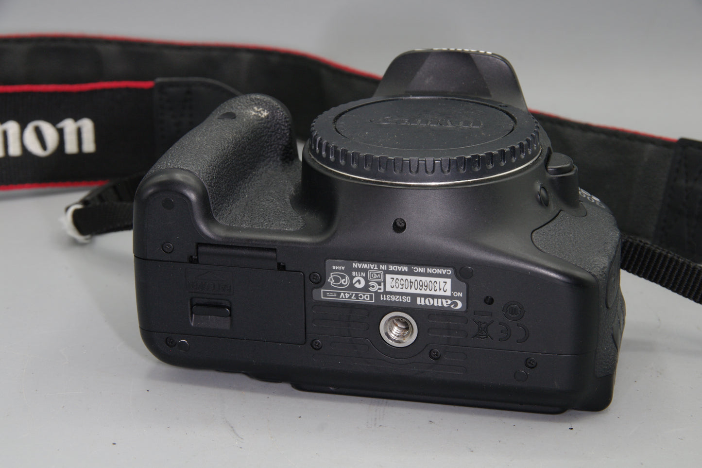 Canon EOS 600D 18MP DSLR Camera – Excellent with Battery & Cap S/C 3019