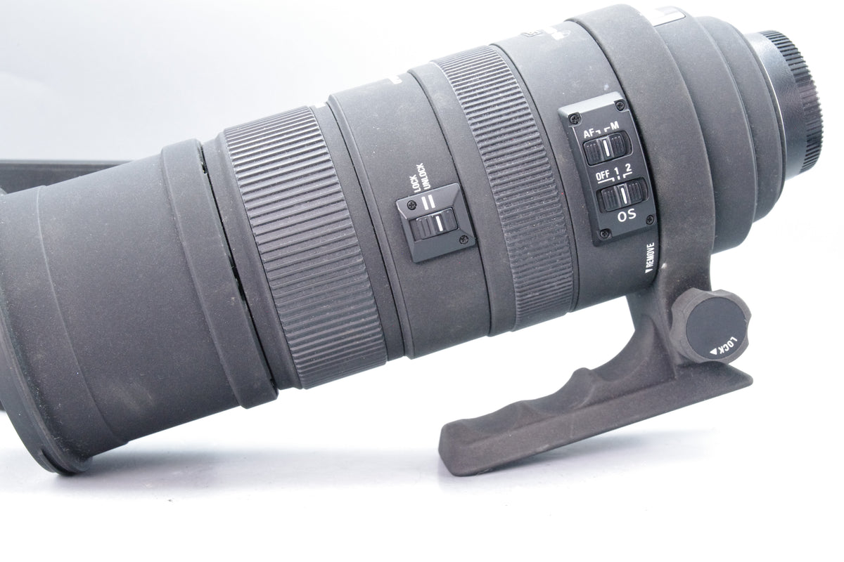 Sigma 150-500mm f5-6.3 APO DG OS HSM Lens Nikon F Mount Hood Collar Tested