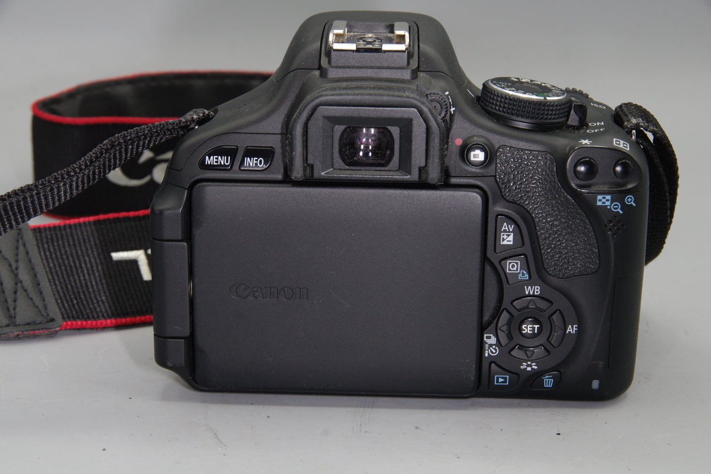 Canon EOS 600D 18MP DSLR Camera – Excellent with Battery & Cap S/C 3019