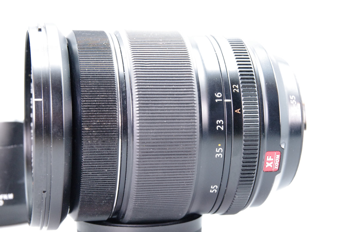 Fujinon XF 16-55mm f2.8 R LM WR Lens Fujifilm X Mount Hood Excellent