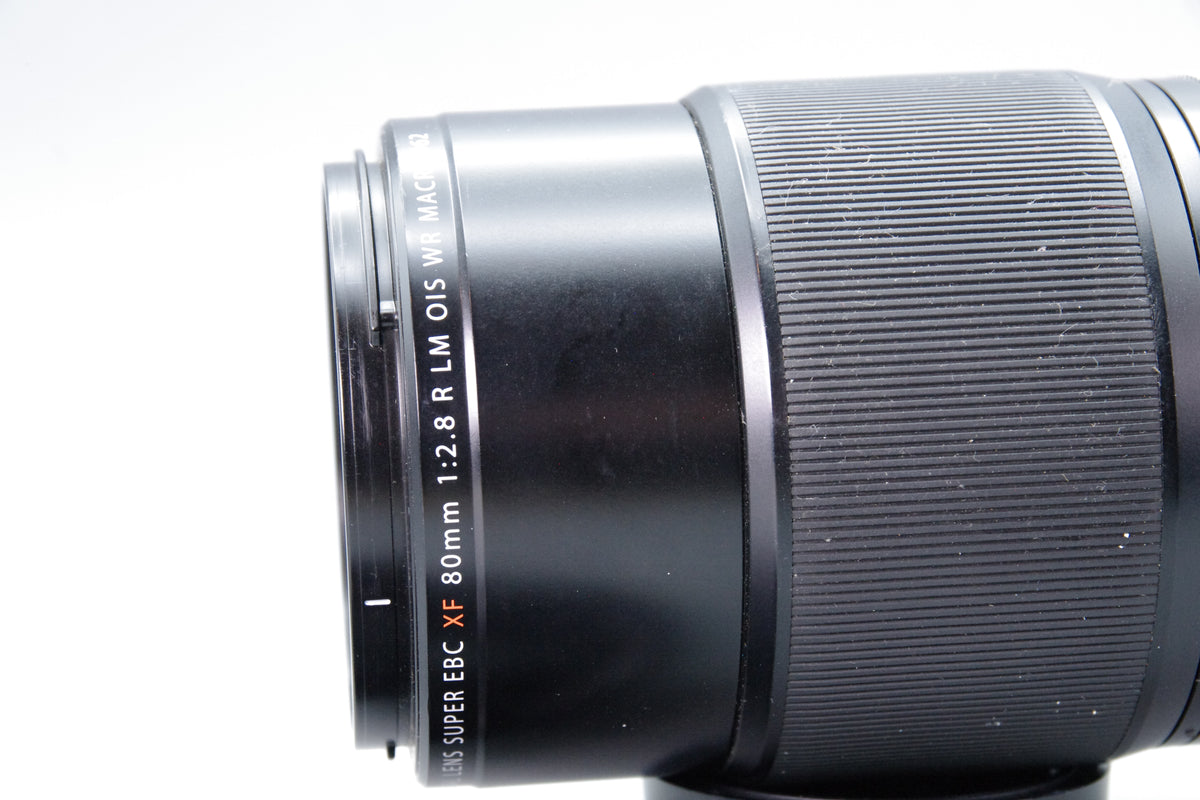 Fujinon XF 80mm f2.8 R LM OIS WR Macro Lens Fujifilm X Mount Caps Boxed