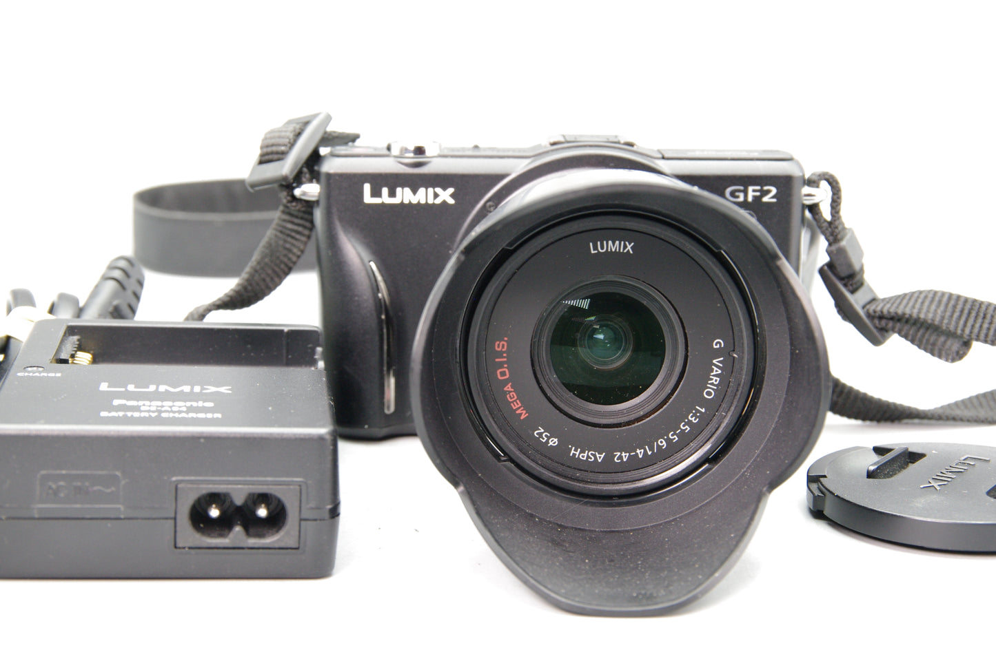 Panasonic Lumix DMC‑GF2 12MP with 14‑42mm Lens, Virtually Unmarked S/C 501