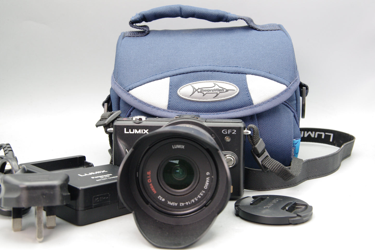 Panasonic Lumix DMC‑GF2 12MP with 14‑42mm Lens, Virtually Unmarked S/C 501