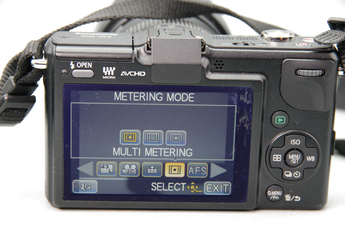 Panasonic Lumix DMC‑GF2 12MP with 14‑42mm Lens, Virtually Unmarked S/C 501