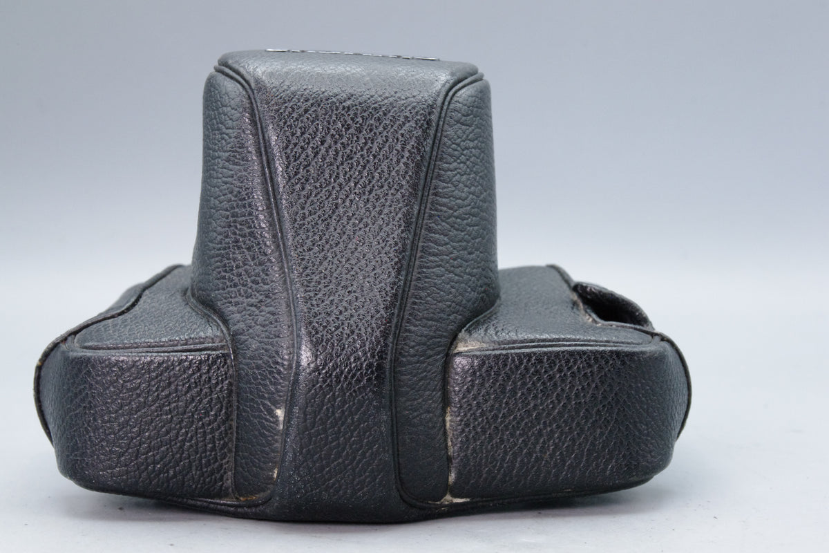 Olympus OM‑Series Black Leather Case – Genuine Olympus – Very Good Condition