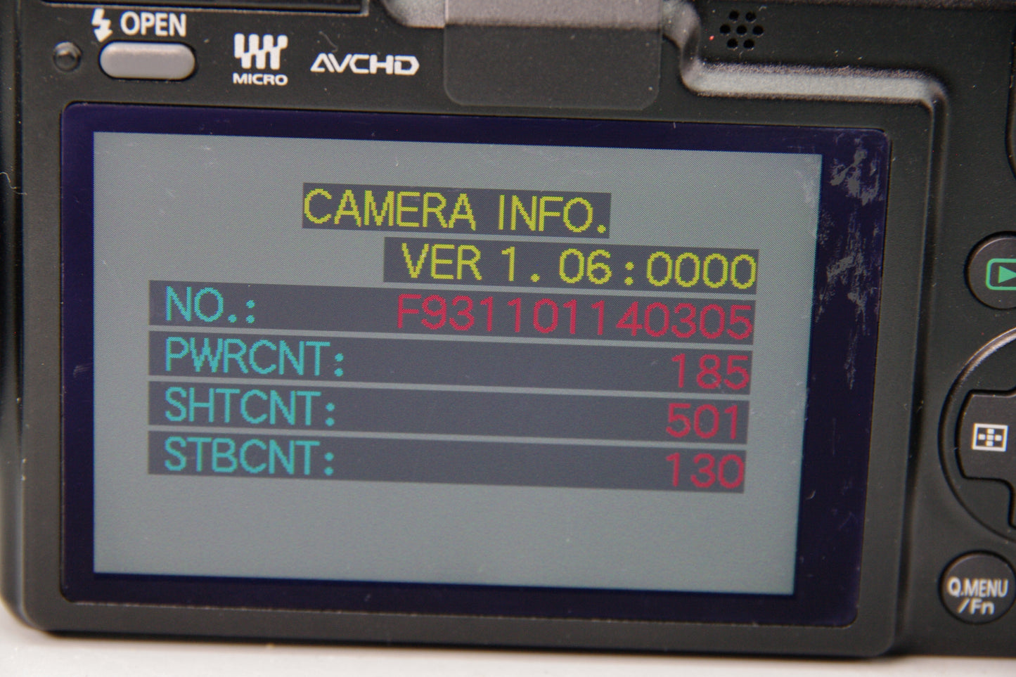Panasonic Lumix DMC‑GF2 12MP with 14‑42mm Lens, Virtually Unmarked S/C 501