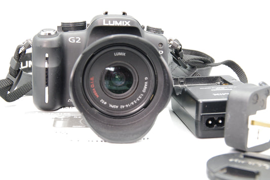 Panasonic Lumix DMC‑G2 12MP with 14‑42mm Lens, Charger – Shutter Count 2419