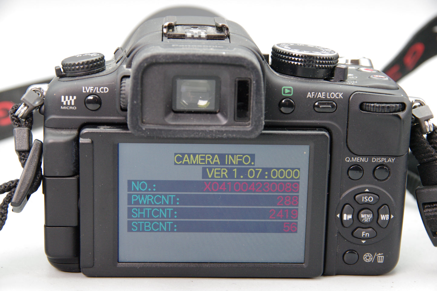 Panasonic Lumix DMC‑G2 12MP with 14‑42mm Lens, Charger – Shutter Count 2419