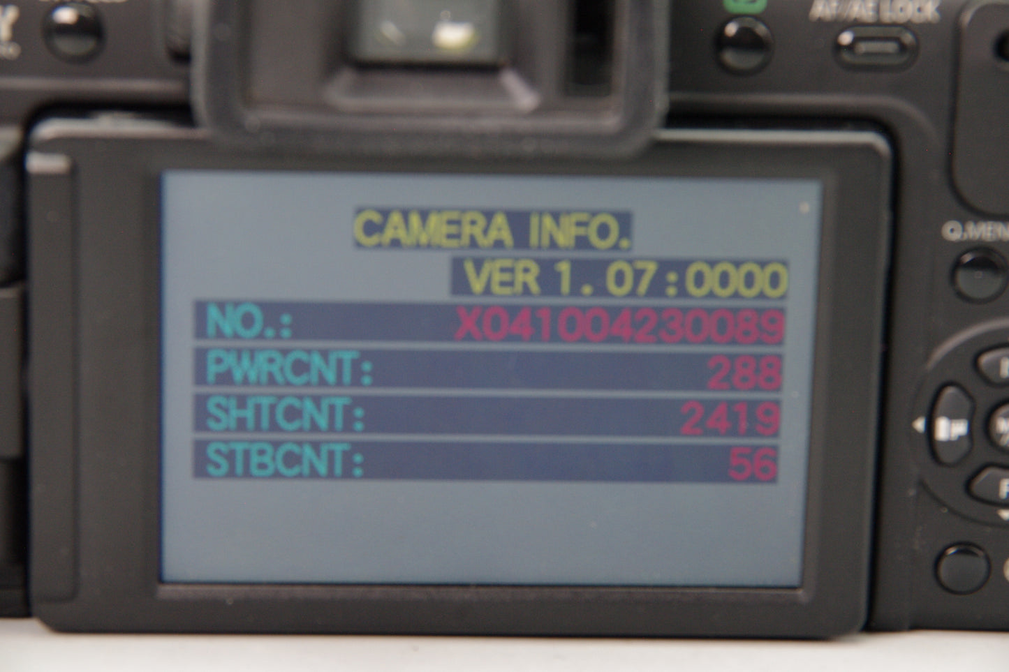 Panasonic Lumix DMC‑G2 12MP with 14‑42mm Lens, Charger – Shutter Count 2419